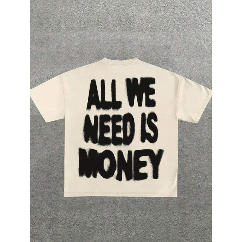 Printed Cotton T-Shirt Streetwear