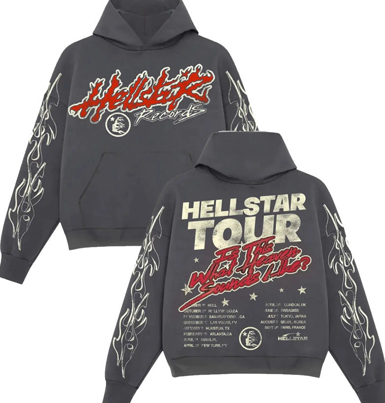 Punk Graphic Hoodie Sweatshirt